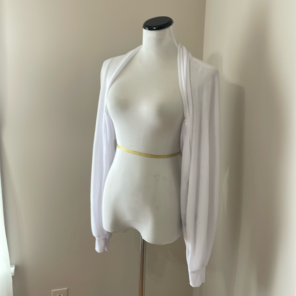 Long sleeve white
